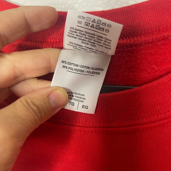 Don’t Hate On My Christmas Sweater Red Damaged XL - Picture 6 of 9